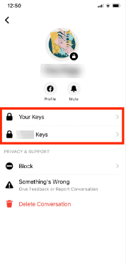 Keys to Encrypt Communication