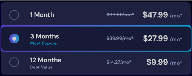 Pricing for Eyezy