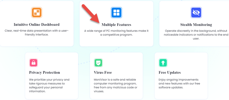 Key Features of MoniVisor