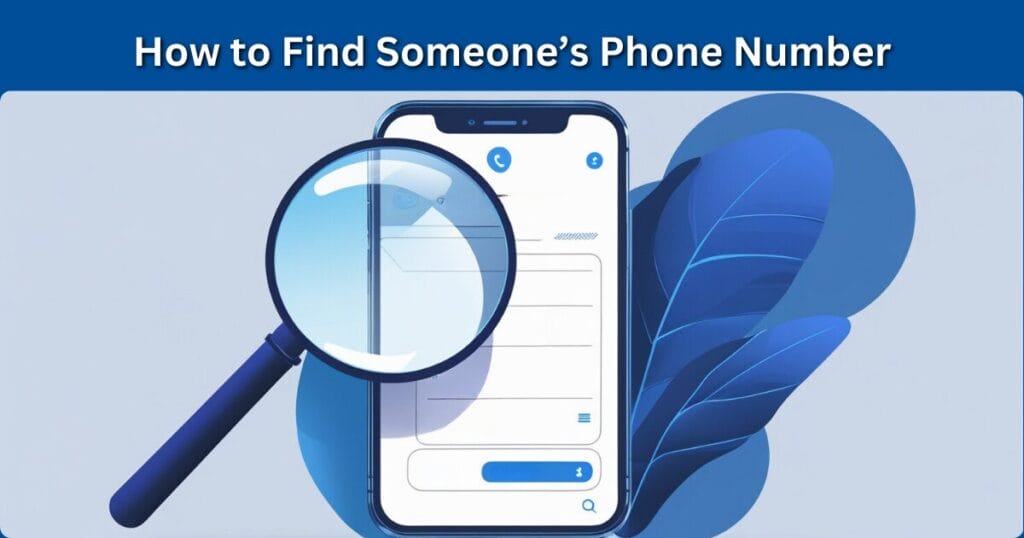 how to find someone's phone number