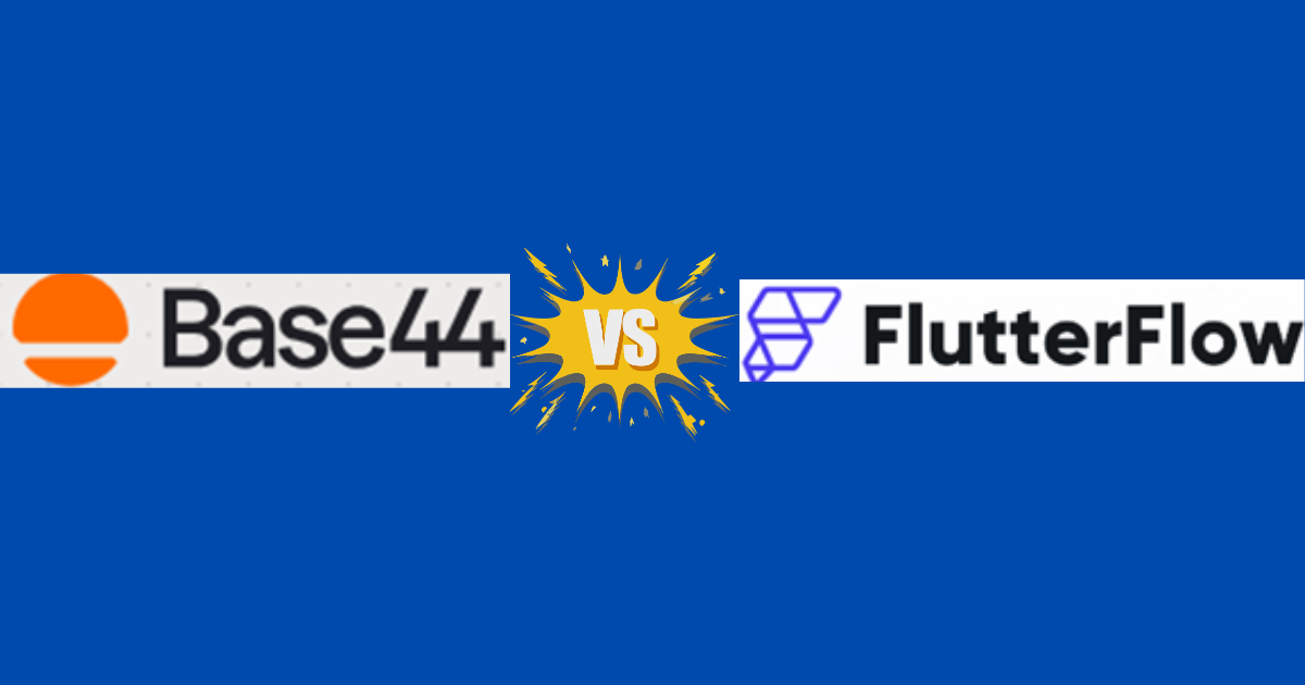 Base44 vs FlutterFlow: Which App Builder Wins?